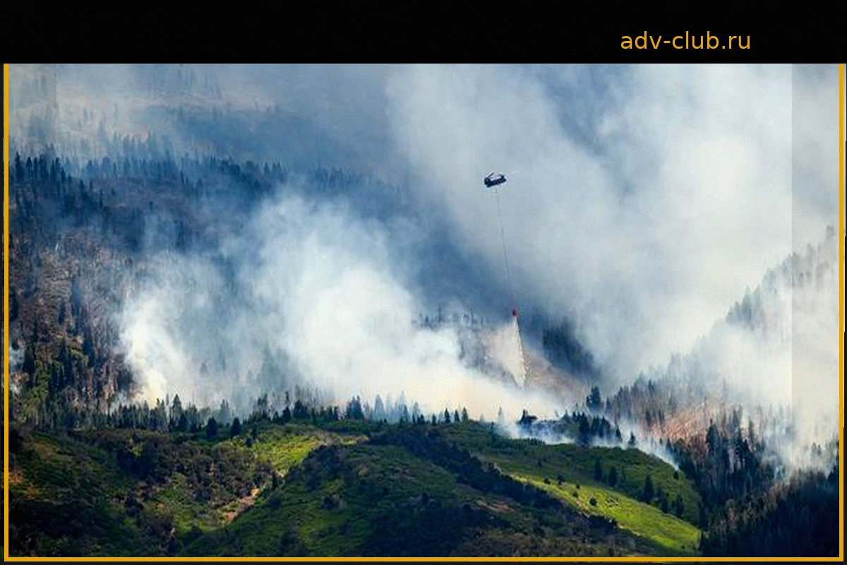 Helicóptero de extinción de incendios se estrella durante incendio forestal en Utah