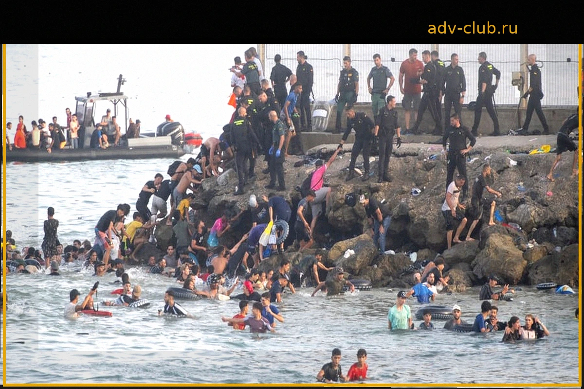 Presión Migratoria en Ceuta: Sánchez la Califica de "Ataque" a España
